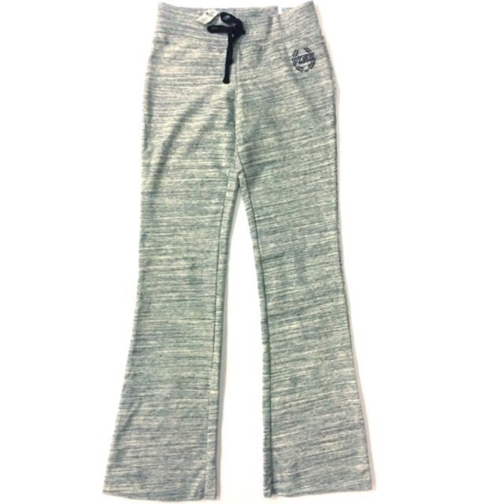 VS PINK Sequin Bling UH Hawaii Flare Pants S NWT - Picture 3 of 7